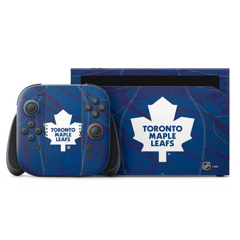 NHL Toronto Maple Leafs Home Jersey Nintendo Switch 2 (2025) with Joy-Con Skin